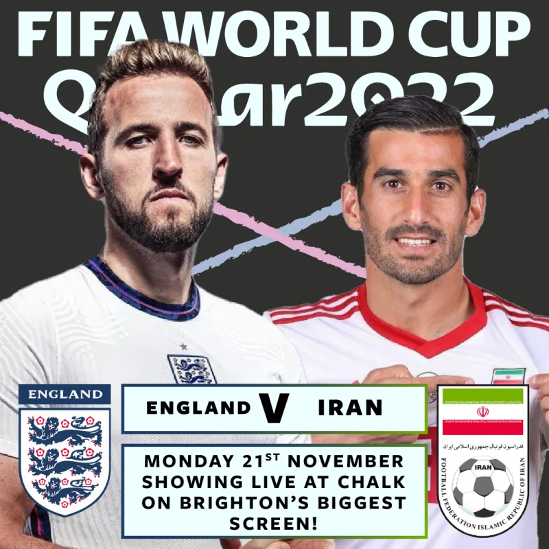 England Vs Iran World Cup Screening