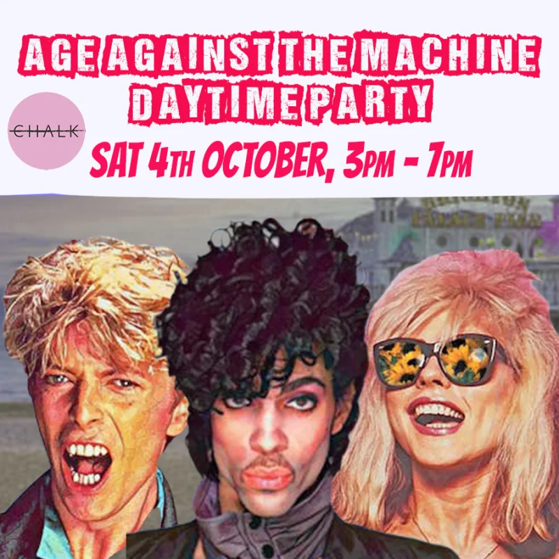 Age Against The Machine: Over 30s Afternoon Party