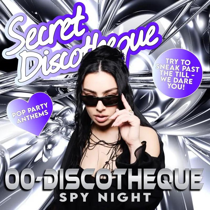 Secret Discotheque: 00-Discotheque (Spy Night)! 🕶️