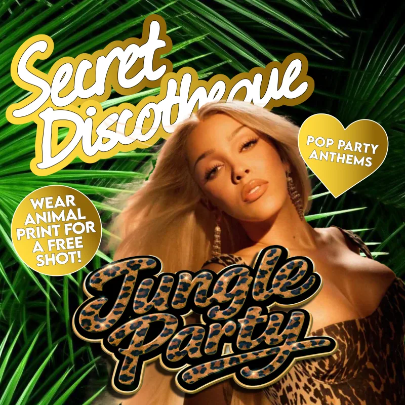 Secret Discotheque: Jungle Party 🐆🐯