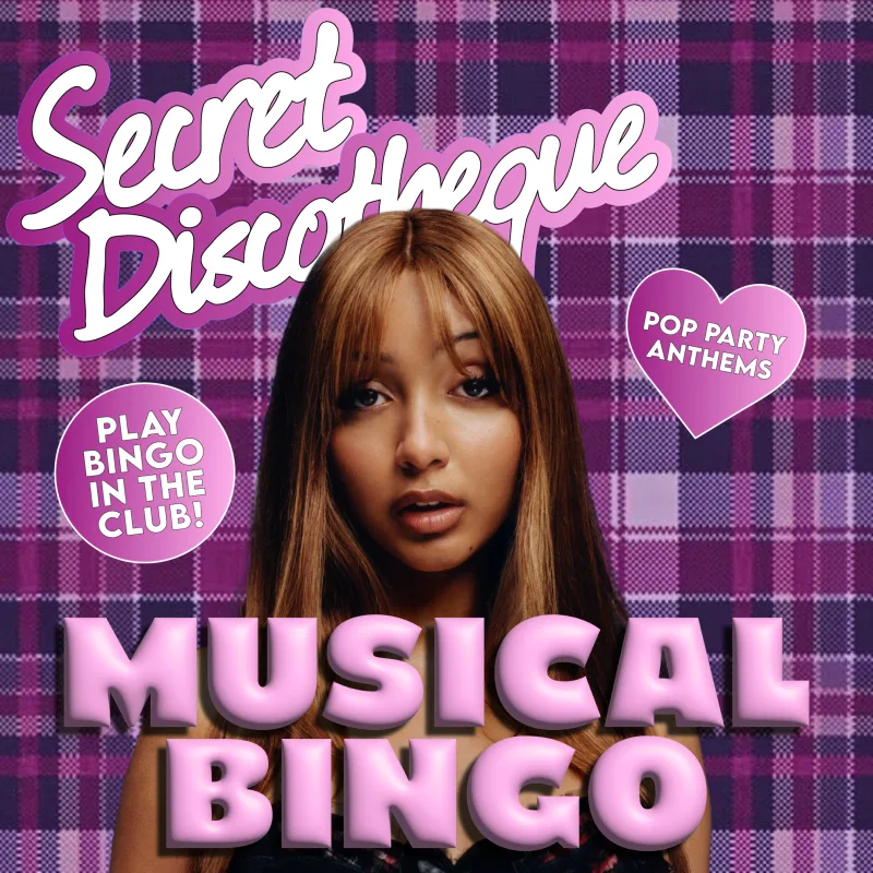 Secret Discotheque: Musical Bingo ๐ฑ๐