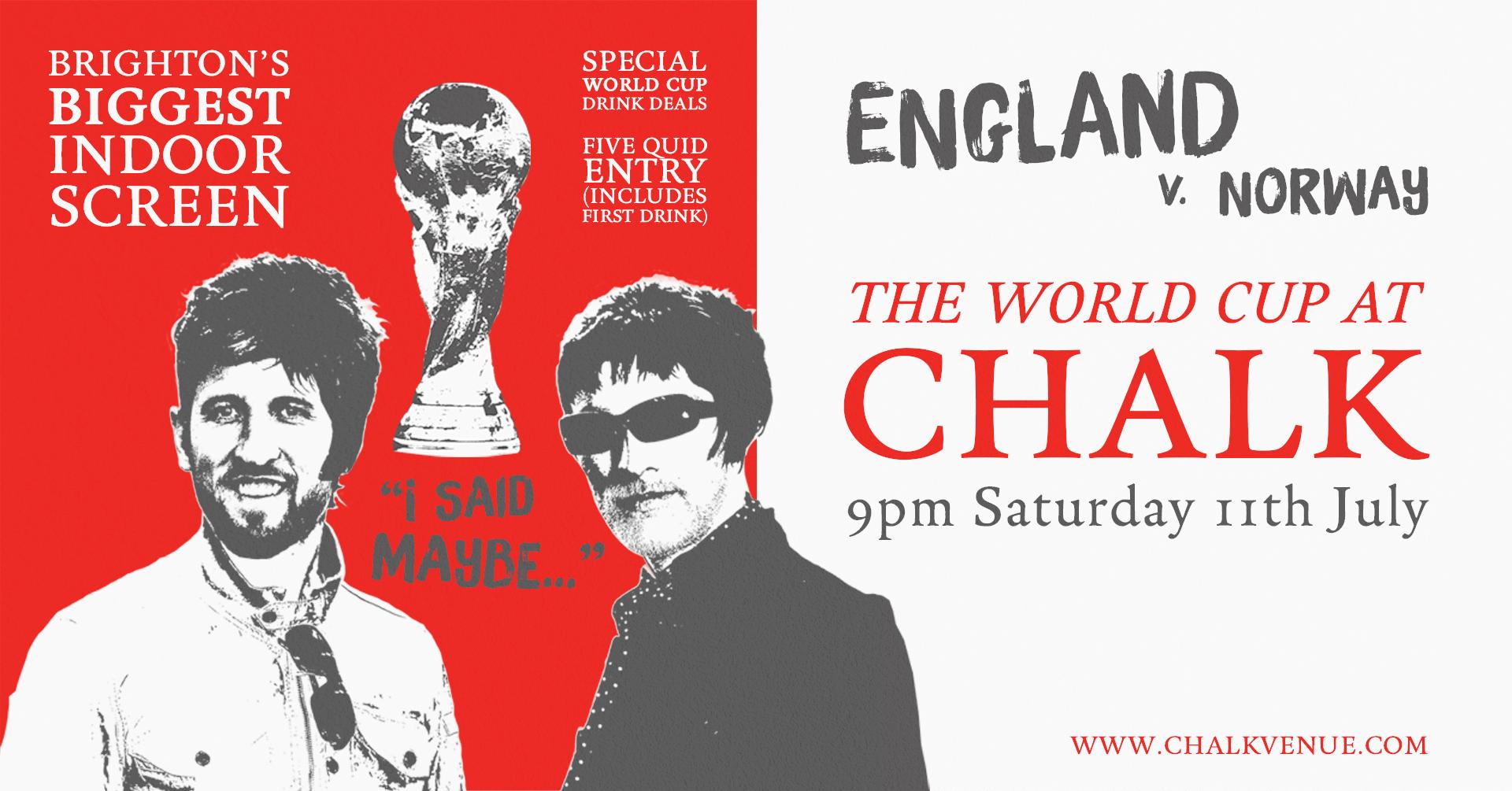 England V Norway