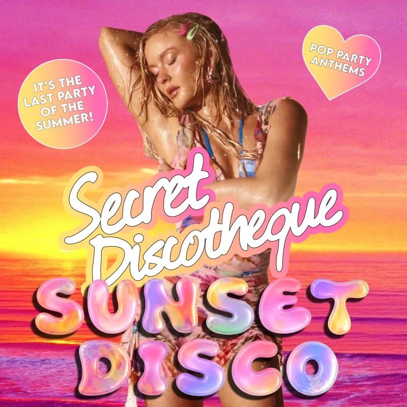 Secret Discotheque: Sunset Disco 🌅🧡