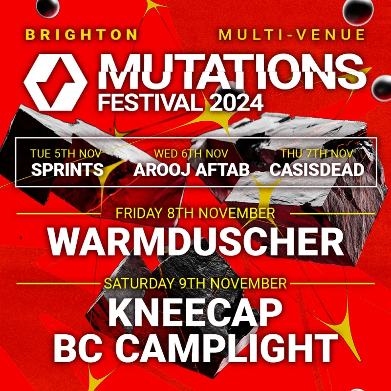 WARMDUSCHER - FRIDAY AT MUTATIONS 2024